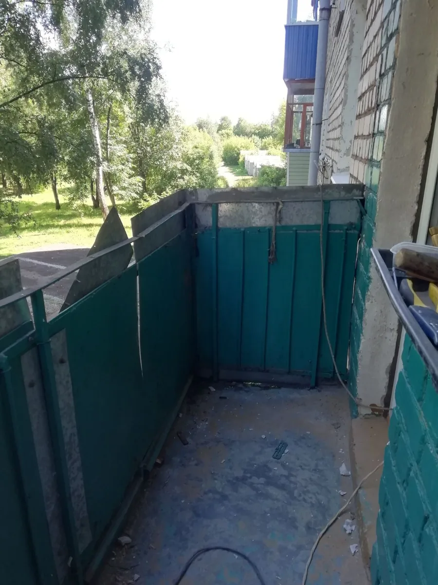 Готовое панорамное остекление балкона
